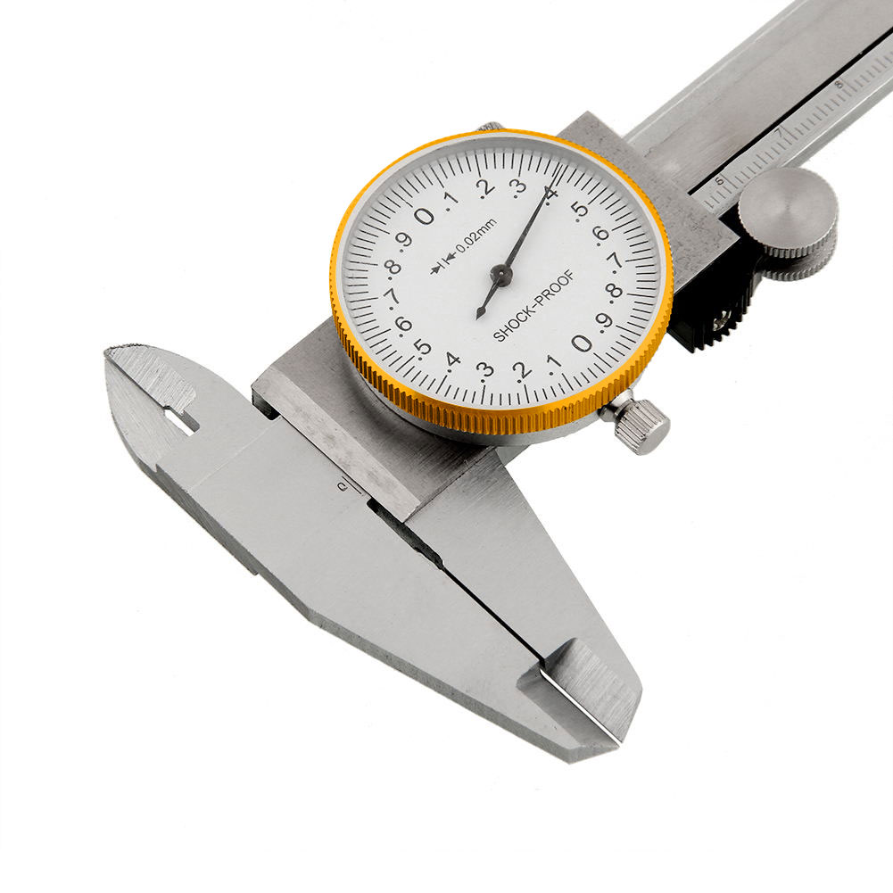 Dia1.5'' Dial Caliper 0-150mm 0-6" Metal Measurement Gauge Vernier