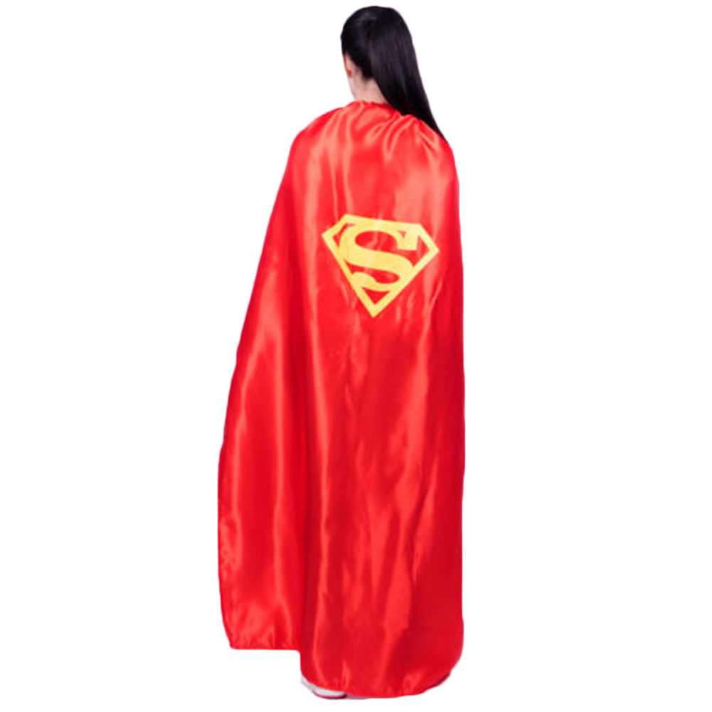 55inch Adult Superhero Batman Capes Halloween Cloaks Robe Costume Wicca