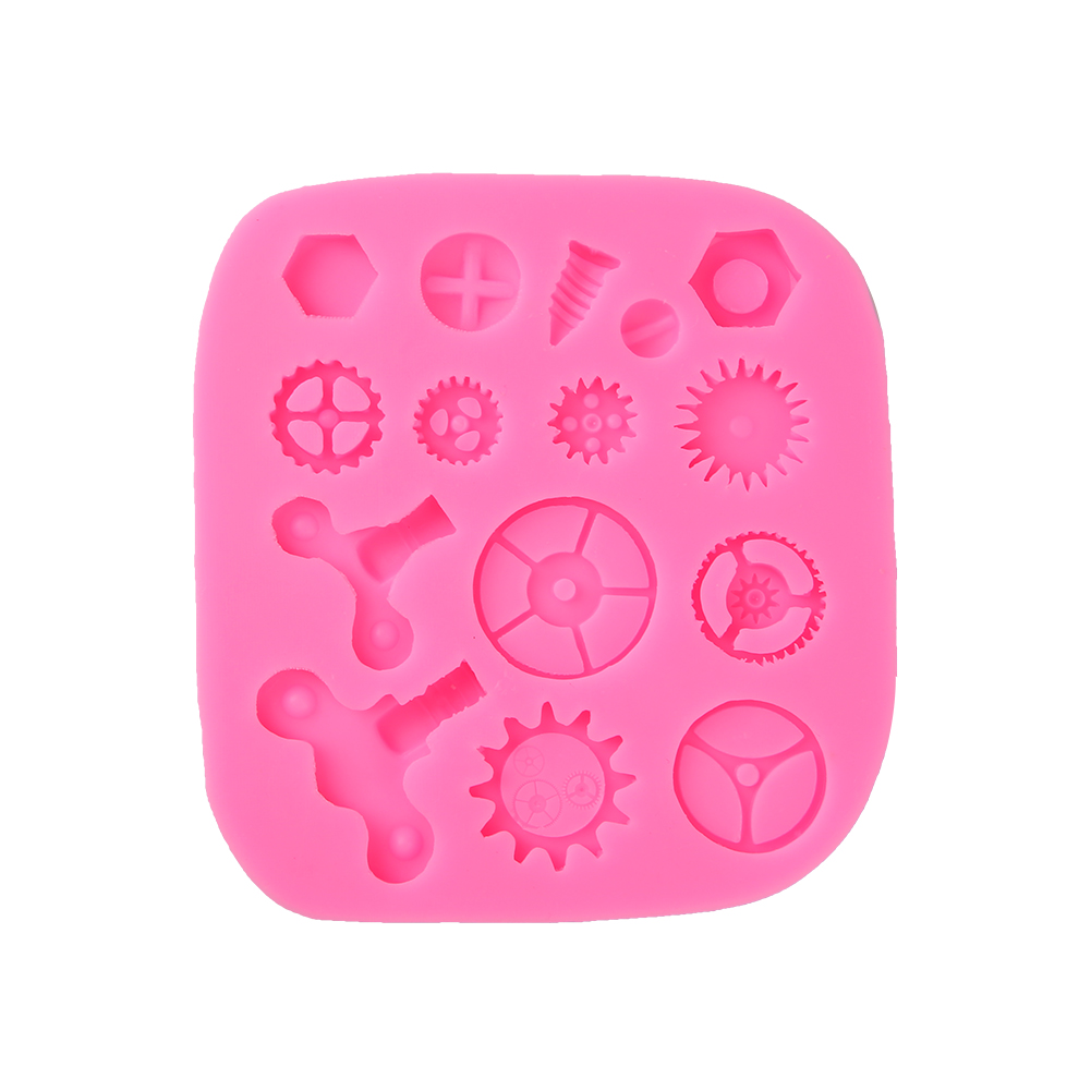 Silicone Steam Punk Designed Cupcake Fondant Cake Mould ...
