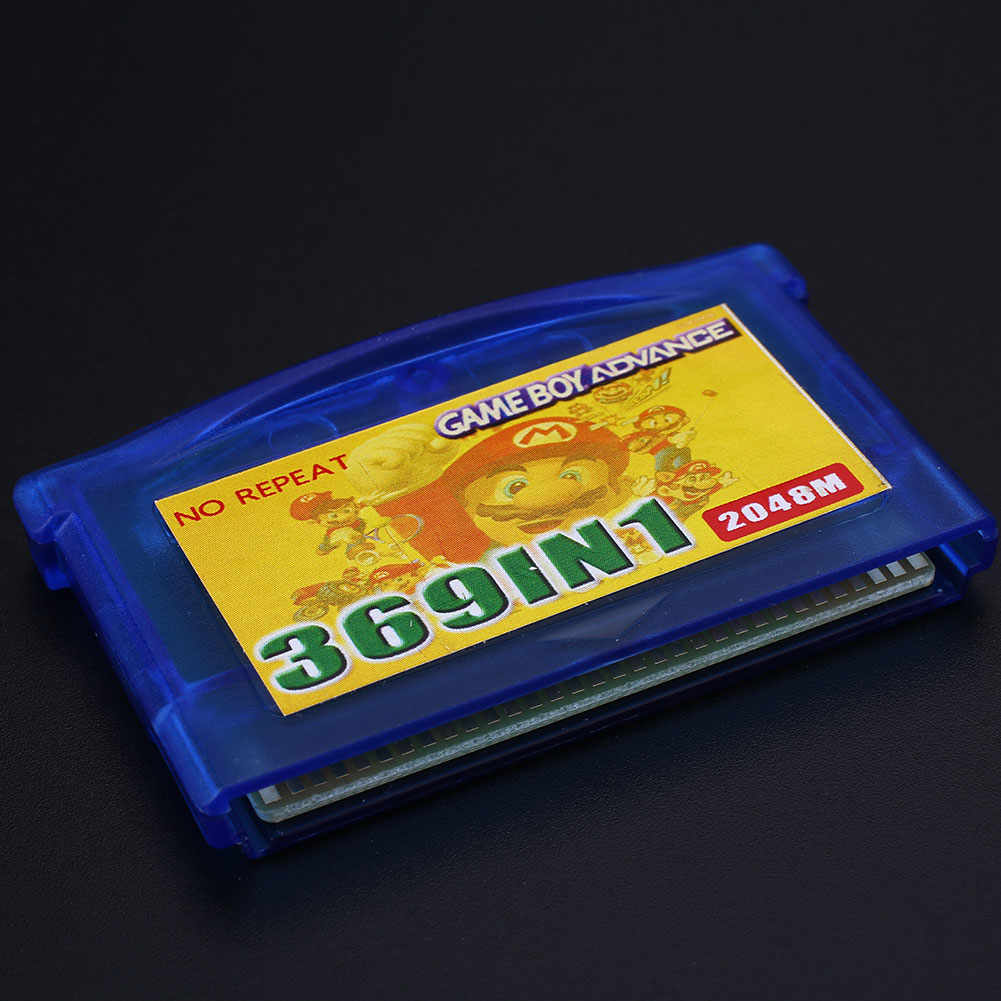 369 in 1 Game Boy Advance Game Cartridge w/ Battery Save Pokemon