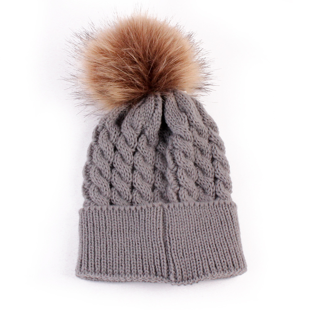 Baby Boys Girls Knit Bobble Cable Pattern Korean Style ...