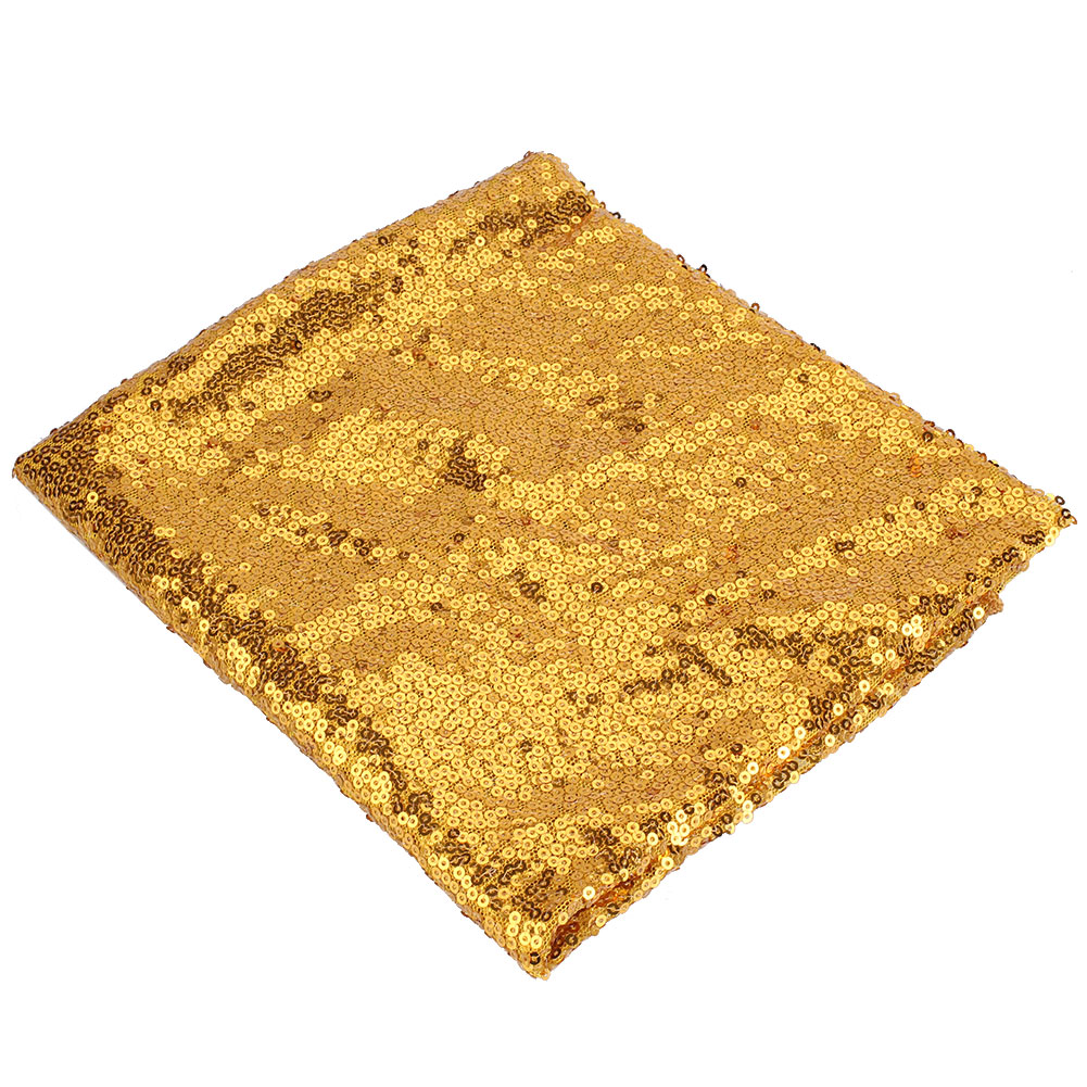 Gold 48"*72" Sequin Tablecloth Sequin Overlay for Wedding Banquet eBay