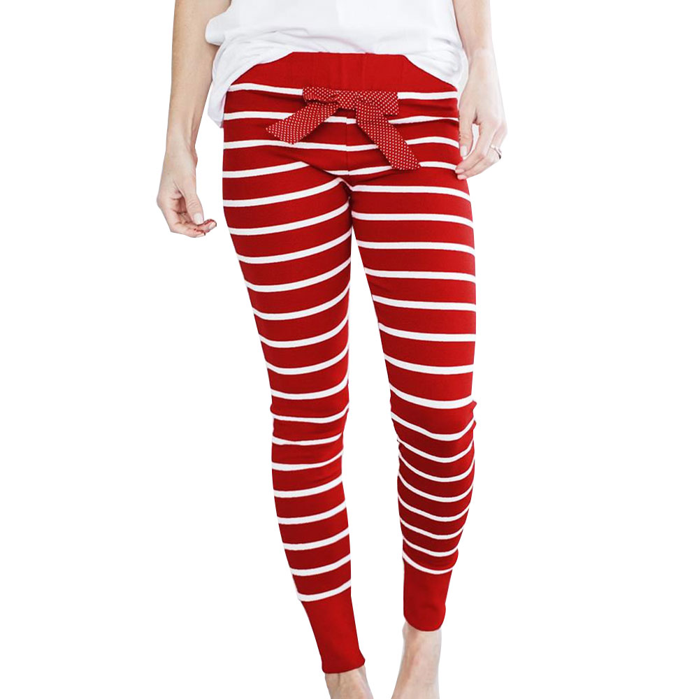 red striped pants