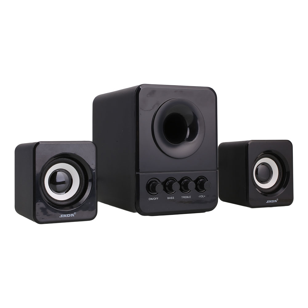 USB Stereo Computer PC Desktop Speakers 2.1 Loud Speaker 3.5mm with