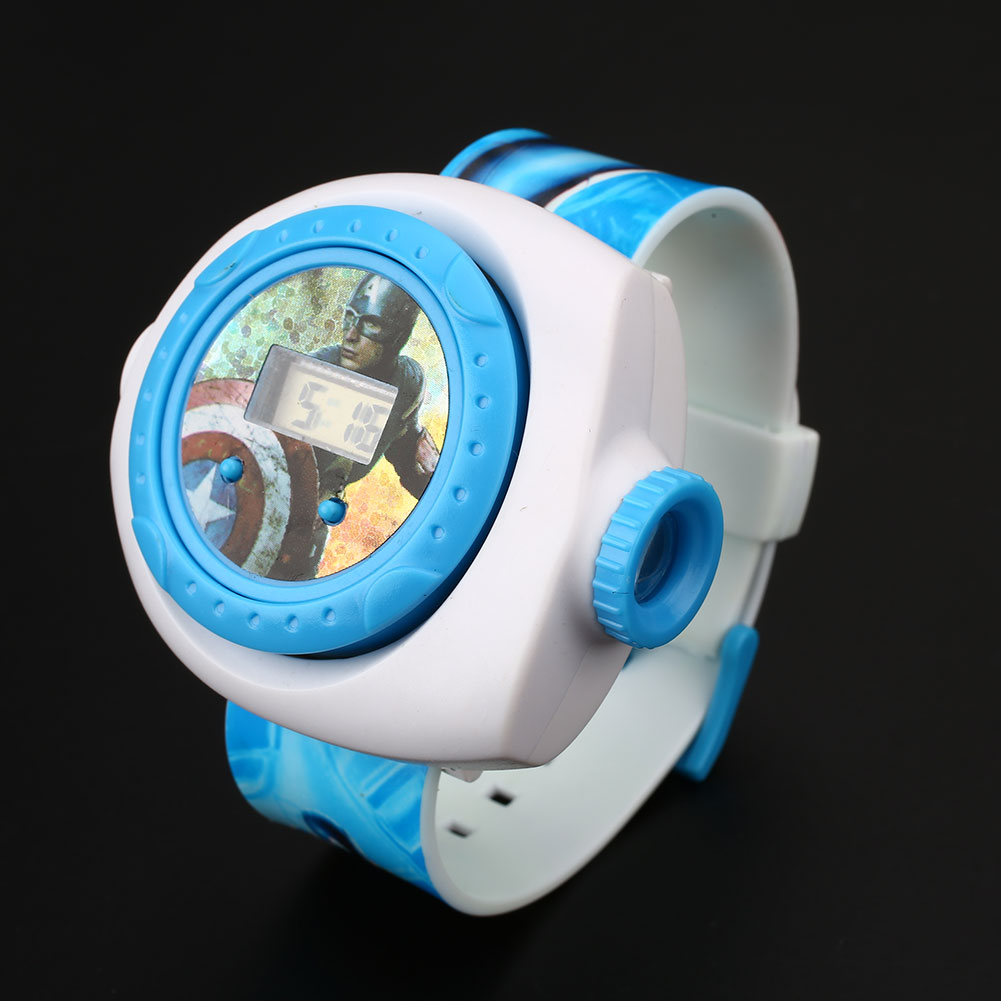 Kid's Fashion Cartoon Projection Watches Projector Patterns Children