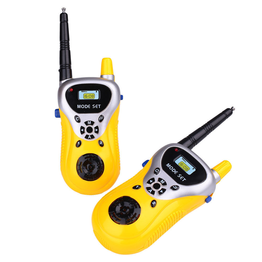 2Pcs Walkie Talkie Kids Toy Portable TwoWay Radio Set Useful
