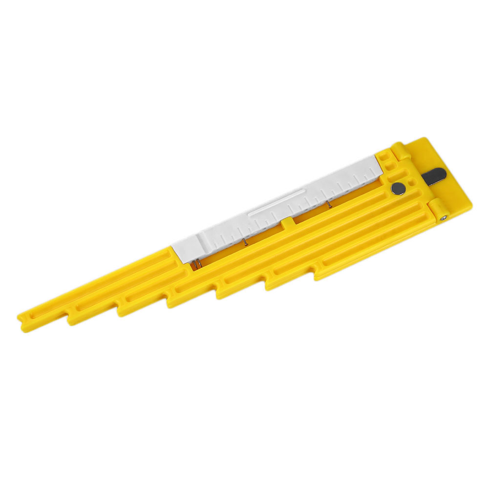 MultiFunction Folding Ruler Measure Board Cut Fishing Line Tool Accessary