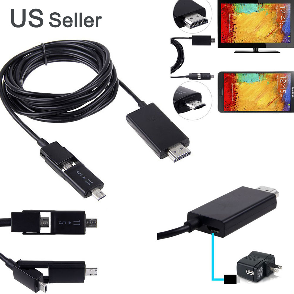 1080P Micro USB MHL to HDMI HDTV Cable Adapter for Android Smart Phone