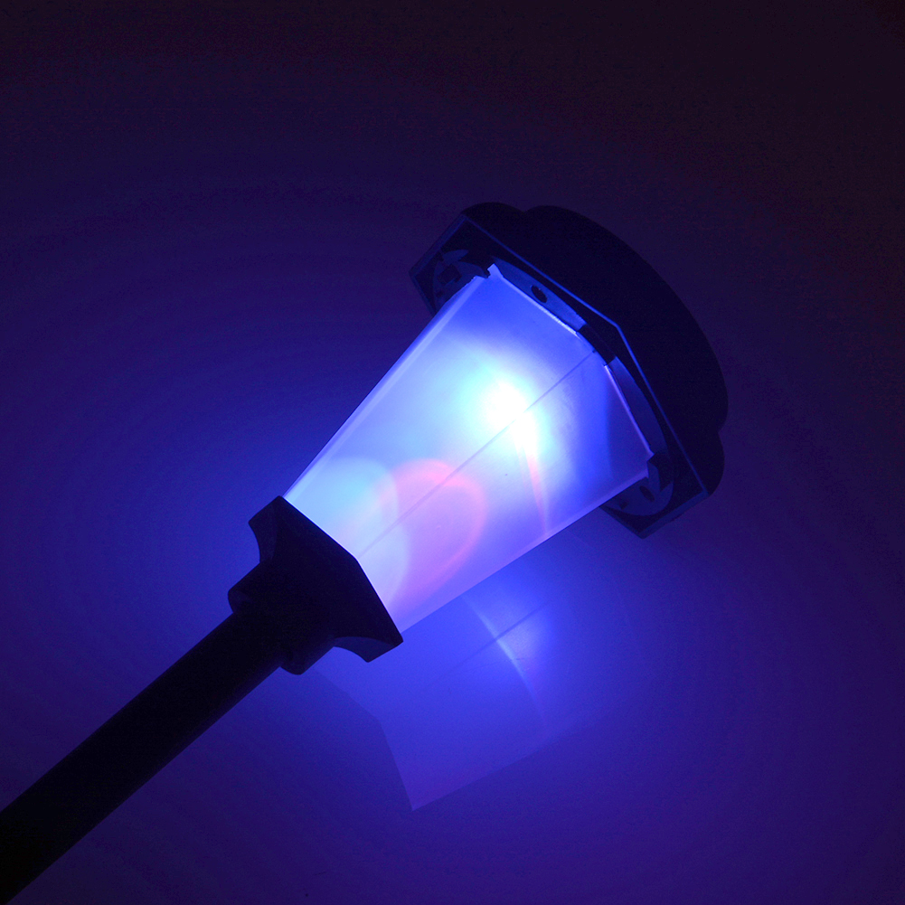 Solar Power Led 3 Color Changing Garden Landscape Stake Solar Powered Color Changing Led Garden Lights
