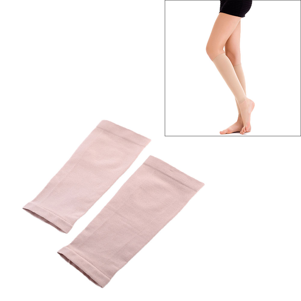 Women Leg Sleeve Brace Support Compression Wrap Prevention Varicose Veins
