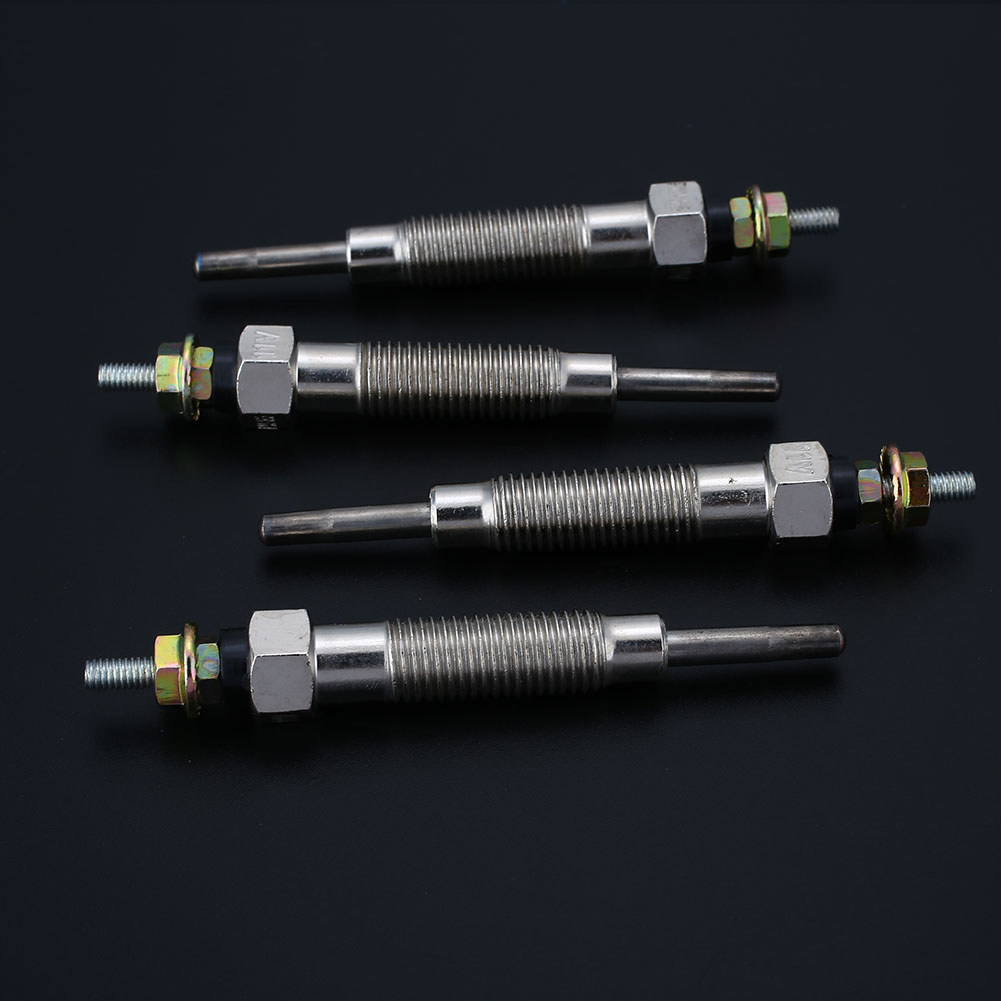 4Pcs Car Diesel Engine Alloy Glow Plug Heating Heater Fit For