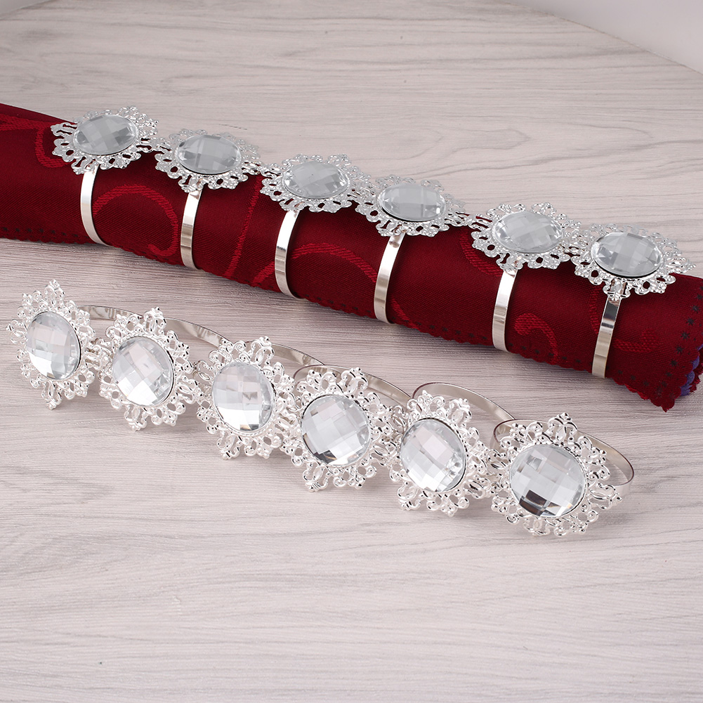 Crystal Diamond Ring Napkin Holder Crystal Diamond Ring Napkin Holder