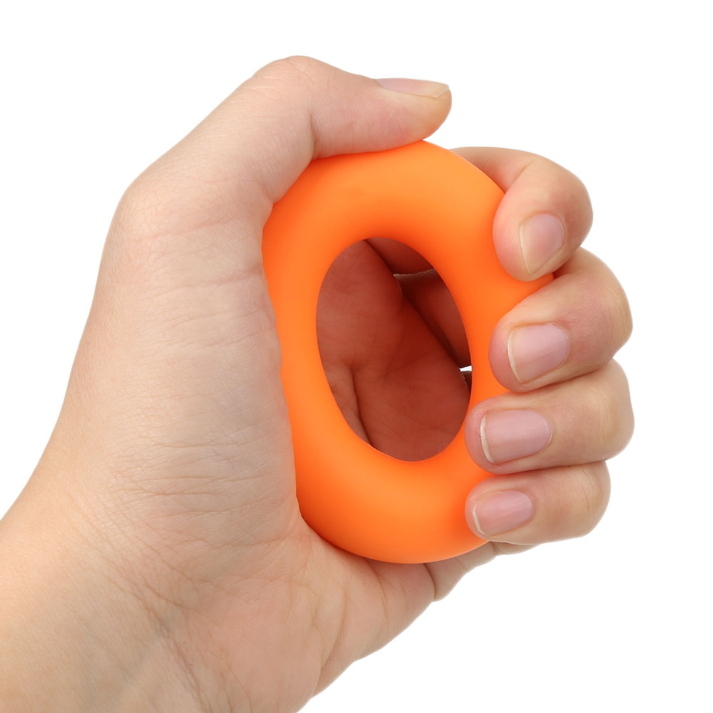 Strength Training Rubber Exerciser Silicone Gripping Hand Grip Ring Gym