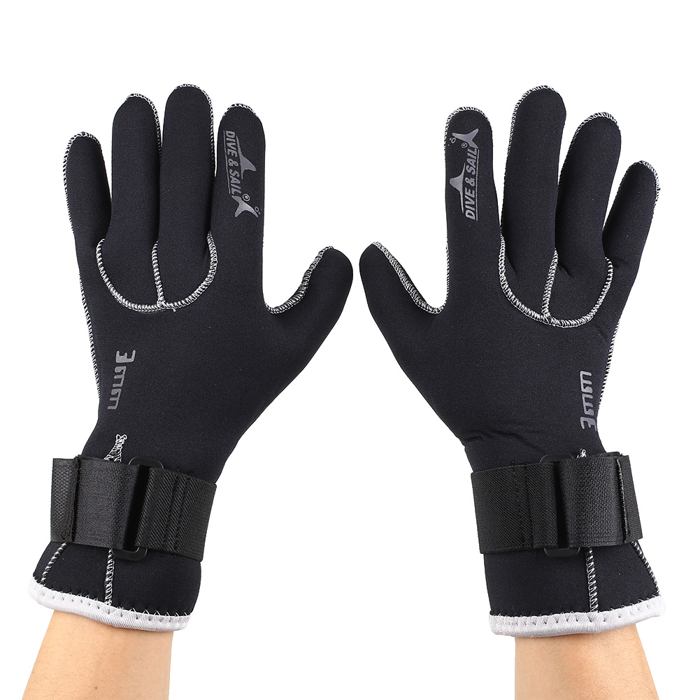 1 Pair Unisex Neoprene Warm Gloves Diving Swimming Spearfishing Glove